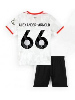 Liverpool Alexander-Arnold #66 Replika Tredje Kläder Barn 2024-25 Kortärmad (+ byxor)